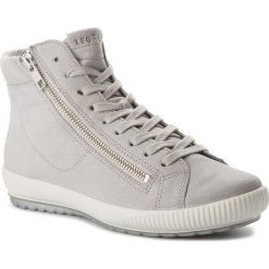 Botki LEGERO - 2-00825-04 Alluminio. Szare botki damskie na zamek Legero, z materiału. W wyprzedaży za 299,00 zł.