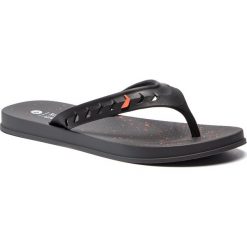 Japonki RIDER - Jam Flow Thong Ad 11386 Black/Dark Grey/Orange 20957. Czarne klapki męskie Rider, bez wzorów, z tworzywa sztucznego. W wyprzedaży za 79,00 zł.