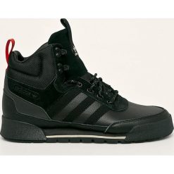Adidas Originals - Buty Baara Boot. Czarne sneakersy męskie adidas Originals, ze skóry, na sznurówki. W wyprzedaży za 299,90 zł.