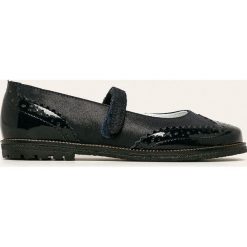 Bartek - Baleriny. Niebieskie baleriny damskie Bartek, ze skóry. W wyprzedaży za 159,90 zł.