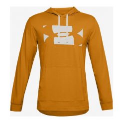 Under Armour Sportstyle Bluza Pomarańczowy. Pomarańczowe bluzy męskie Under Armour, m, z nadrukiem, z elastanu, bez kołnierzyka, bez rękawów, bez kaptura. Za 188,95 zł.