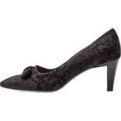 Peter Kaiser MAIKA Czółenka schwarz giulia. Czarne buty ślubne damskie Peter Kaiser, z materiału. Za 669,00 zł.