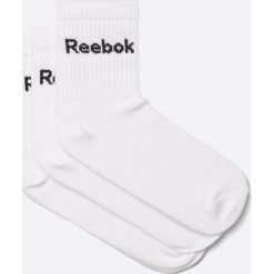 Reebok - Skarpety (2-pack). Białe skarpetki damskie Reebok, bez wzorów. W wyprzedaży za 24,90 zł.