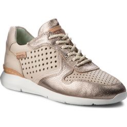 Sneakersy PIKOLINOS - W0R-6723C2 Marfil/Stone. Żółte półbuty damskie Pikolinos, ze skóry. W wyprzedaży za 299,00 zł.