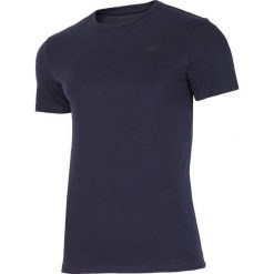 4F Koszulka Niebieski. Niebieskie podkoszulki męskie 4f, m, bez wzorów, z bawełny, bez kołnierzyka, krótkie. Za 33,95 zł.