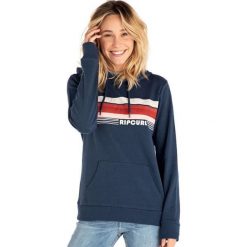 Rip Curl bluza damska Jester Hooded Fleece L ciemny niebieski. Niebieskie bluzy damskie l, w paski. Za 239,00 zł.