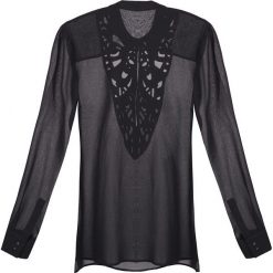 Guess Bluzka. Bluzki damskie Guess, na co dzień, z haftami, z tkaniny, bez kołnierzyka, bez rękawów. Za 159,00 zł.