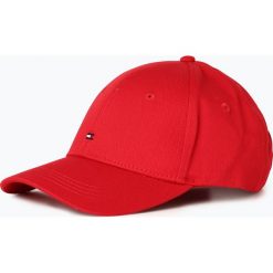 Czapki damskie: Tommy Hilfiger - Damska czapka z daszkiem, czerwony