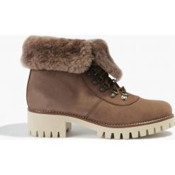 Botki brązowe Atena. Brązowe botki damskie marki Badura. Za 319,99 zł.