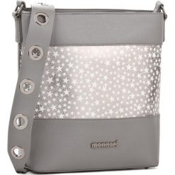 Torebka MONNARI - BAG0450-019 Grey. Szare listonoszki damskie marki Monnari, ze skóry ekologicznej. W wyprzedaży za 139,00 zł.
