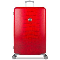 Walizki: Suitsuit Walizka Red Diamond Crocodile L