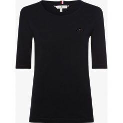 Tommy Hilfiger - T-shirt damski, niebieski. Niebieskie t-shirty damskie TOMMY HILFIGER, xl, bez wzorów, bez kołnierzyka. Za 199,95 zł.
