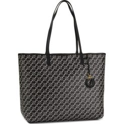 Torebka LAUREN RALPH LAUREN - Collins 40 431783319001 Black Logo. Czarne torebki klasyczne damskie Lauren Ralph Lauren, bez wzorów, ze skóry ekologicznej, bez dodatków. W wyprzedaży za 549,00 zł.