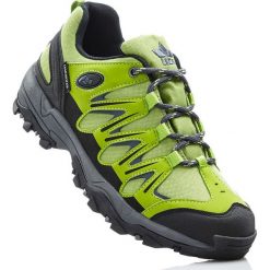Buty sportowe męskie: Buty outdoorowe marki Lico z membraną Comfortex bonprix limonka-ciemnoniebieski