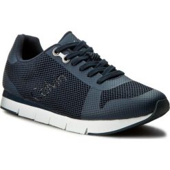 Sneakersy CALVIN KLEIN JEANS - Jacques S1673 Indigo. Niebieskie sneakersy męskie marki Calvin Klein Jeans, na co dzień, bez wzorów, z jeansu, klasyczne, bez zapięcia. Za 509,90 zł.