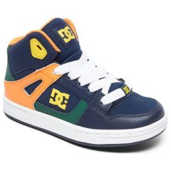 DC Tenisówki Chłopięce Pure Ht B Shoe Mul Multi 39. Szare buty chłopięce sportowe marki DC, ze skóry, za kostkę. W wyprzedaży za 199,00 zł.