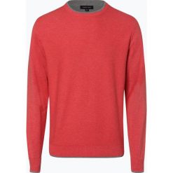 Andrew James - Sweter męski, różowy. Różowe swetry męskie marki Andrew James, s, bez wzorów, z dzianiny, bez kołnierzyka, bez kaptura. Za 179,95 zł.