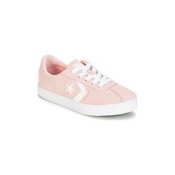 Buty Dziecko Converse BREAKPOINT SUEDE OX ARCTIC PINK/ARCTIC PINK/WHITE. Różowe trampki dziewczęce marki Converse, bez wzorów, bez zapięcia. Za 175,20 zł.