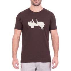 T-shirty męskie: T-shirt w kolorze bordowym