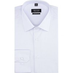 Koszula versone 2500 długi rękaw custom fit w. Szare koszule męskie Recman, m, bez wzorów, bez kołnierzyka, z długim rękawem. Za 139,00 zł.