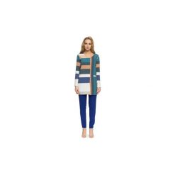Tuniki Style S044 Długi żakiet z zapięciem - model 1. Szare tuniki damskie z długim rękawem Style, l. Za 179,00 zł.