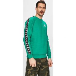 Kappa - Bluza. Bluzy męskie Kappa, xl, z nadrukiem, z bawełny, z okrągłym kołnierzem, bez rękawów, bez kaptura. W wyprzedaży za 149,90 zł.