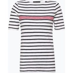 Marc O'Polo - T-shirt damski, beżowy. Brązowe t-shirty damskie Marc O'Polo, s, bez wzorów, z bawełny, polo. Za 219,95 zł.