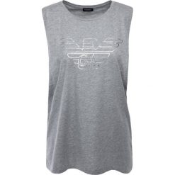 Top Emporio Armani Underwear 164007 9P291 00748. Szare bluzki damskie Emporio Armani Underwear, xs, bez wzorów, z bawełny, polo, bez rękawów. W wyprzedaży za 139,00 zł.