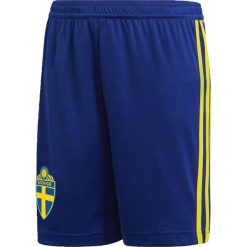 Adidas Performance SCHWEDEN HEIMSHORTS Krótkie spodenki sportowe mystery ink/yellow. Czarne spodenki chłopięce adidas Performance, z materiału, sportowe. Za 149,00 zł.