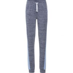 Spodnie dresowe bonprix indygo melanż. Niebieskie spodnie dresowe damskie bonprix, melanż, z dresówki. Za 54,99 zł.