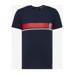 O'Neill Sherman Koszulka Niebieski. Niebieskie podkoszulki męskie O'Neill, xl, z nadrukiem, z bawełny, bez kołnierzyka, krótkie. Za 111,95 zł.