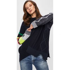Iceberg - Sweter. Niebieskie swetry damskie Iceberg, s, bez wzorów, z bawełny, bez rękawów, bez kaptura. Za 1999,00 zł.