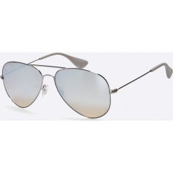 Ray-Ban - Okulary. Szare okulary przeciwsłoneczne damskie marki Ray-Ban. W wyprzedaży za 479,90 zł.