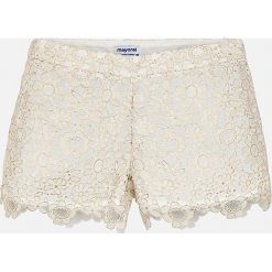 Mayoral - Szorty dziecięce 128-167 cm. Szare spodenki dziewczęce marki Mayoral, z bawełny, casualowe. Za 119,90 zł.