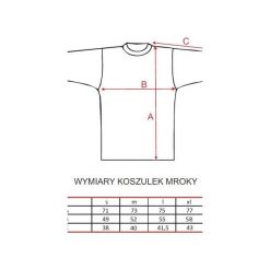 "Wędrowiec i jego cień". Białe t-shirty męskie Mroky, m, z nadrukiem, młodzieżowe, bez kołnierzyka. Za 65,99 zł.
