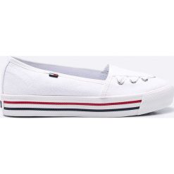 Tommy Jeans - Tenisówki. Szare tenisówki damskie Tommy Jeans, z jeansu. W wyprzedaży za 219,90 zł.