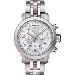 RABAT ZEGAREK TISSOT T-SPORT. Czarne zegarki męskie marki TISSOT, ze stali. W wyprzedaży za 3388,00 zł.