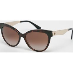 Versace - Okulary 0VE4338.10813.57. Pomarańczowe okulary przeciwsłoneczne damskie marki VERSACE. Za 759,90 zł.