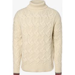 Tommy Hilfiger - Sweter męski, biały. Białe swetry męskie TOMMY HILFIGER, xxl, bez wzorów, bez kołnierzyka, bez kaptura. Za 799,95 zł.