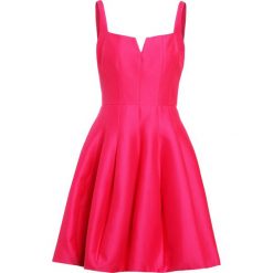 Sukienki hiszpanki: Halston Heritage Sukienka koktajlowa fuchsia rose