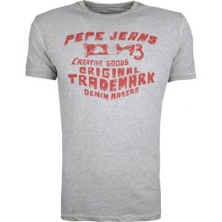 Pepe Jeans T-shirt "Janvan". T-shirty męskie Pepe Jeans, z nadrukiem, z jeansu, z okrągłym kołnierzem. Za 99,00 zł.