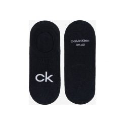 Calvin Klein 2-pack Skarpetki Czarny. Czarne skarpetki męskie Calvin Klein, bez wzorów, z elastanu. Za 64,95 zł.