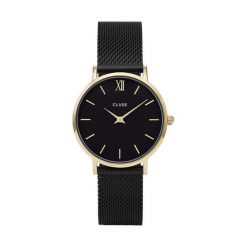 Cluse Minuit CL30026 - Negocjuj cenę zakupu, na pewno będziesz zadowolony. Czarne zegarki damskie marki Cluse. Za 378,00 zł.