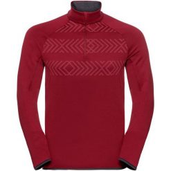 Bejsbolówki męskie: Odlo Bluza Odlo Midlayer 1/2 zip CARVE WARM KINSHIP - 592902