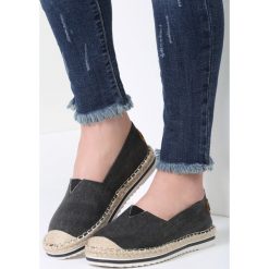 Espadryle damskie: Czarne Espadryle On Evidence