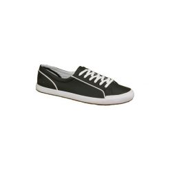 Buty Lacoste Lancelle Lace 6 Eye 731SPW0012024. Czarne trampki i tenisówki damskie marki Lacoste, bez wzorów, bez zapięcia. Za 309,99 zł.