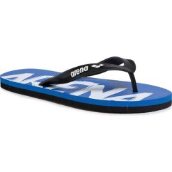 Japonki ARENA - Flip Flop Polybag 002309 203 Royal. Czarne klapki męskie Arena, bez wzorów, z tworzywa sztucznego. Za 69,00 zł.