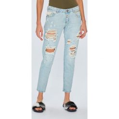 Answear - Jeansy Wiya for Answear. Niebieskie jeansy damskie ANSWEAR, s. W wyprzedaży za 119,90 zł.