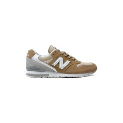 Buty New Balance MRL996JY. Brązowe trampki męskie New Balance, bez wzorów, bez zapięcia. Za 438,70 zł.