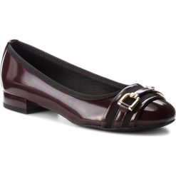 Półbuty GEOX - D Wistrey C D844GC 000BC C7J9B Dk Burgundy/Black. Czerwone półbuty damskie skórzane marki Geox. W wyprzedaży za 339,00 zł.